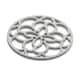image 1 of Zeal Mini Silicone Heritage Circular Trivet, 13cm, French Grey