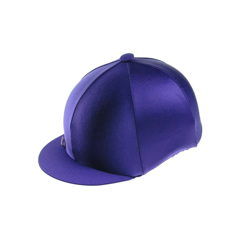 Capz Plain Lycra Cap Cover - Purple - One Size Purple | One Size