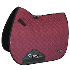 ARMA Sport XC Leaf Horse Saddlecloth - Red - 15in - 16.5in