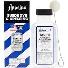 Angelus Suede Dye and Dressing - Restore and Protect Delicate Suede 3oz | Clear | Neutral