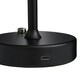 image 4 of Energize Black LED Rechargeable Desk Table Lamp with Touch Sensor