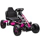 image 1 of AIYAPLAY Pedal Go Kart with Freewheel System, for Ages 3-6 Years, Pink
