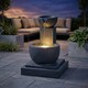 image 2 of Fengshui Falls Hybrid Solar Garden Water Feature