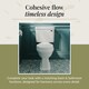 image 6 of Traditional Close Coupled Toilet Pan, Cistern & Soft Close Seat - 820mm x 470mm