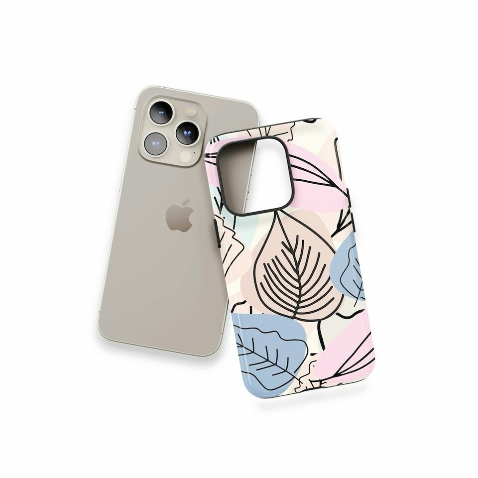image 1 of Abstract Leaves Phone Case | Multi | Galaxy S25
Tough | Galaxy S25
Tough