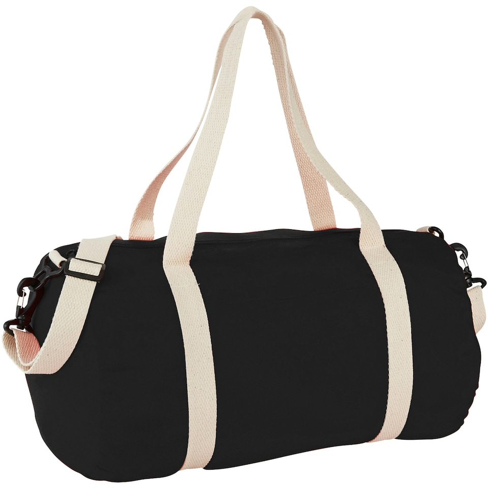 image 1 of Bullet The Cotton Barrel Duffel - Solid Black - 45 x 25 x 25cm Black | 45 x 25 x 25cm