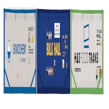 Hornby Tanktainer Set (3) Sinochem/Bulk Haul/H&S Foodtrans