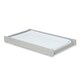 image 3 of Pembrey Cot Top Changer – Stylish Wooden Baby Changing Solution, Universal Fit for Most Cots, Space-Saving Design, Easy to Install & Wipe Clean (Ash Grey)