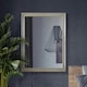 image 7 of Hamilton Cream Shabby Chic Design Wide Wall Mirror 137 x 106 CM White