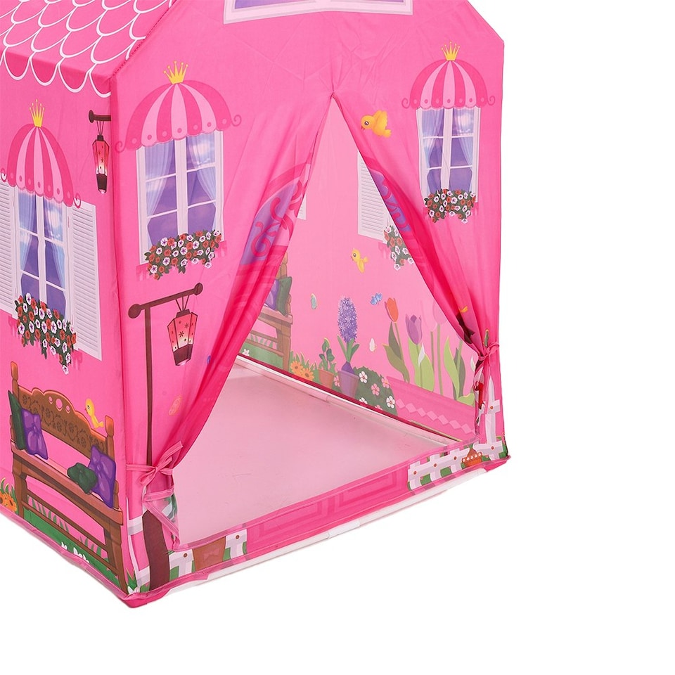 image 1 of Living and Home Girls Play Tent of Princess Castle Theme - Pink | Pink