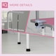 image 8 of PawHut Foldable Dog Grooming Table Adjustable Arm 81x49x80 cm