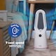 image 5 of Russell Hobbs Bladeless Cooling Tower Fan with Remote & Heater Function RHCBLDL3IN1
