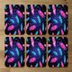 image 2 of Painted bird feathers (Coaster)