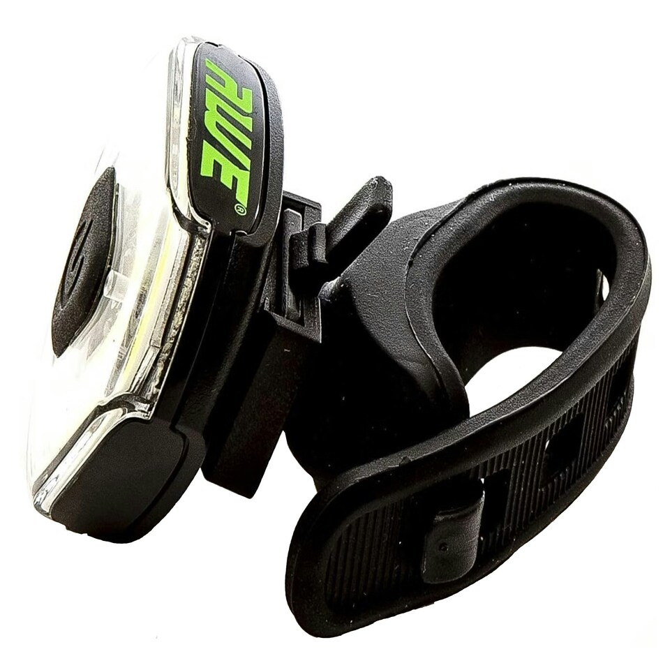 image 1 of AWEAlert 100 Lumens Rechargeable Bike Front light USB 18 COB Super Bright LED's