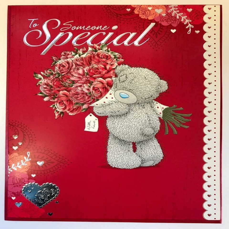 image 1 of Someone Special Large Me to You Bear Valentines Day Card