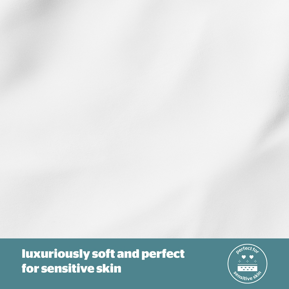image 1 of Silentnight Restore Cooling Fitted Sheet, Luxurious Bamboo & Cotton Blend - Double