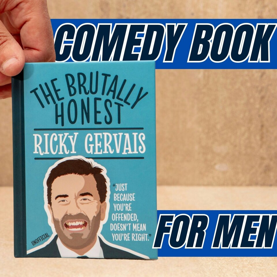 image 1 of The Brutally Honest Ricky Gervais Funny Unofficial Gift Book