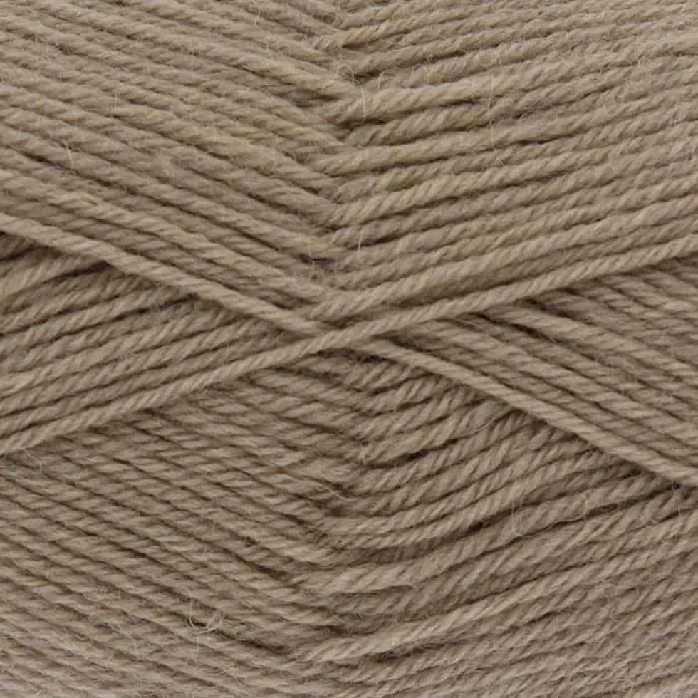 King Cole Beige Merino Blend 4 Ply Yarn Cone For Crochet, Knitting - per 500 gram ball