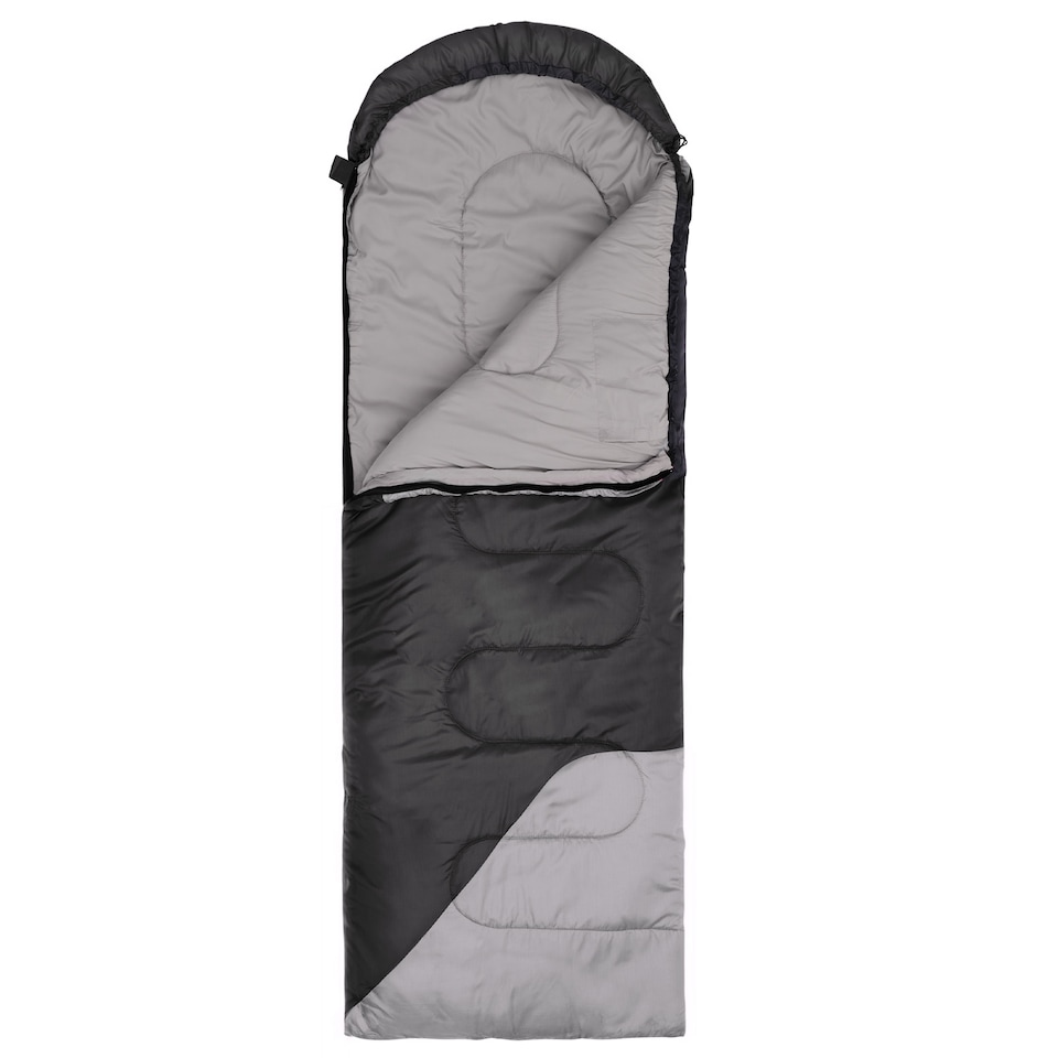 image 1 of Active Era Premium Waterproof Lightweight Sleeping Bag - Black - 3-4 Seasons