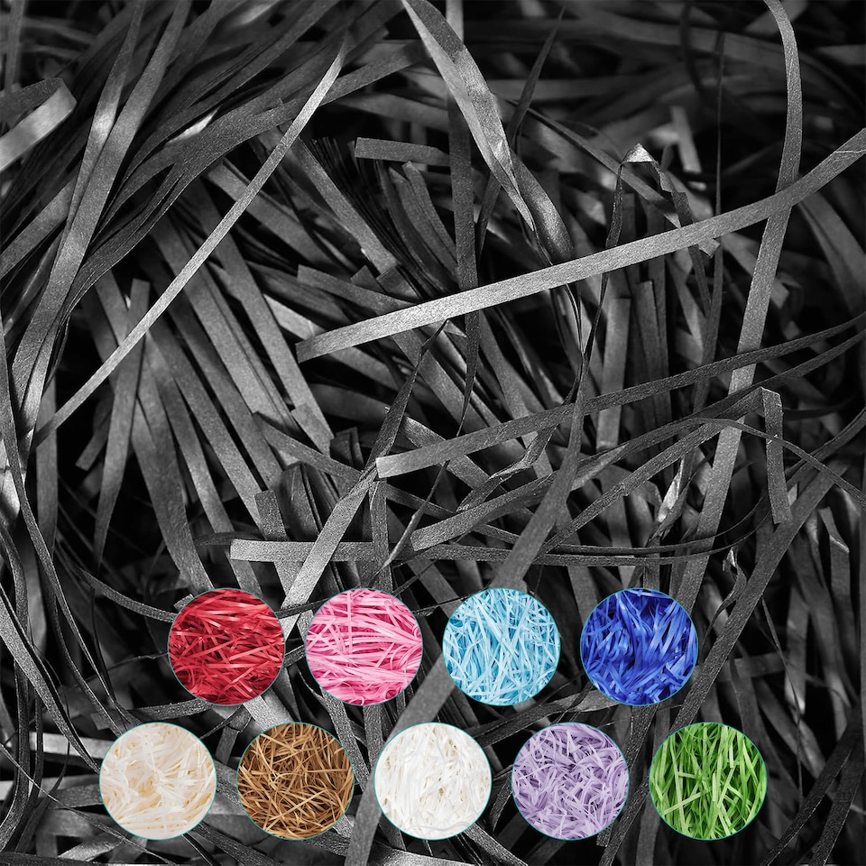 image 1 of Shredded Tissue Paper, Decorative Gift Packaging Hamper Filler - 200G