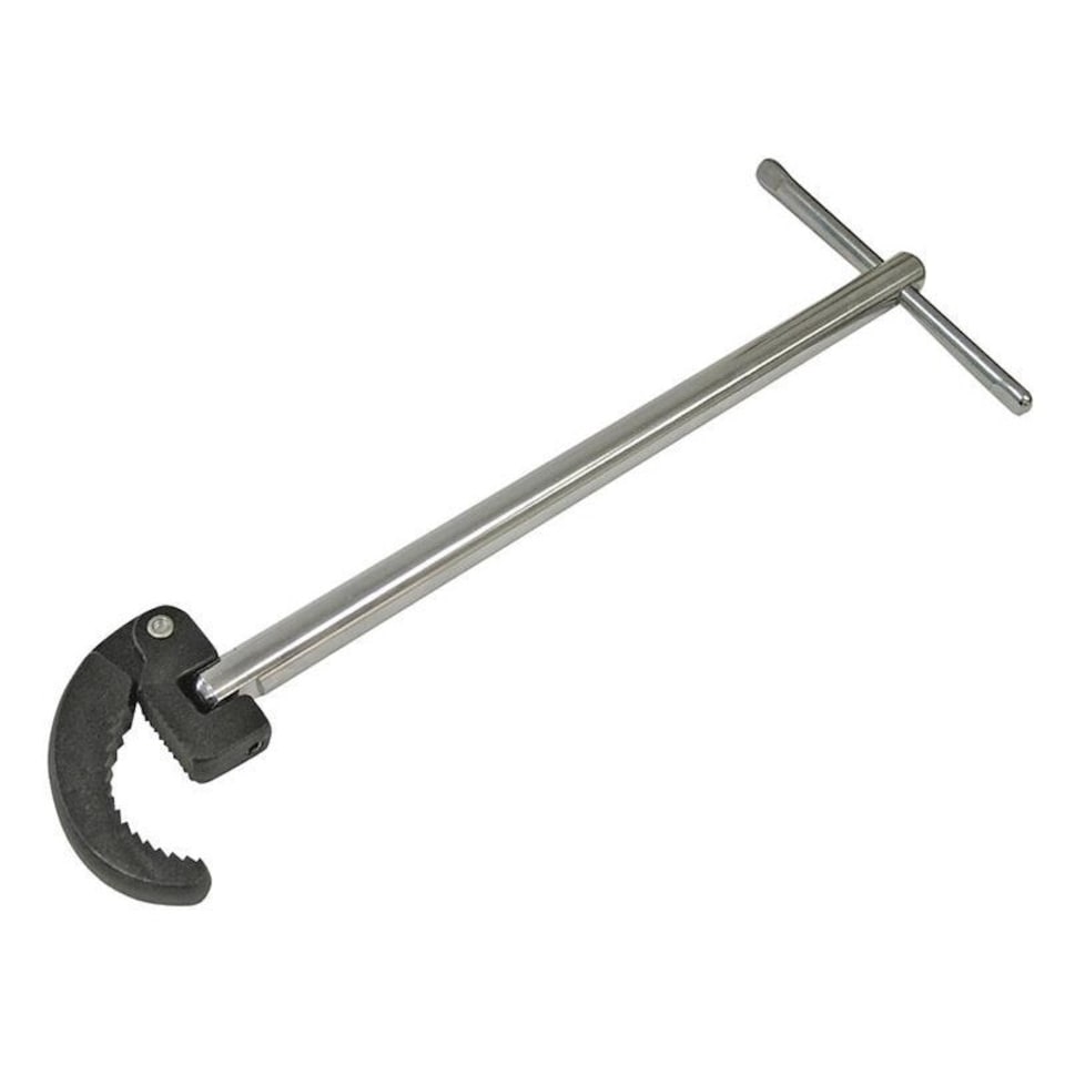 Faithfull Adjustable Basin Wrench - Multi Colour - 25mm - 50mm