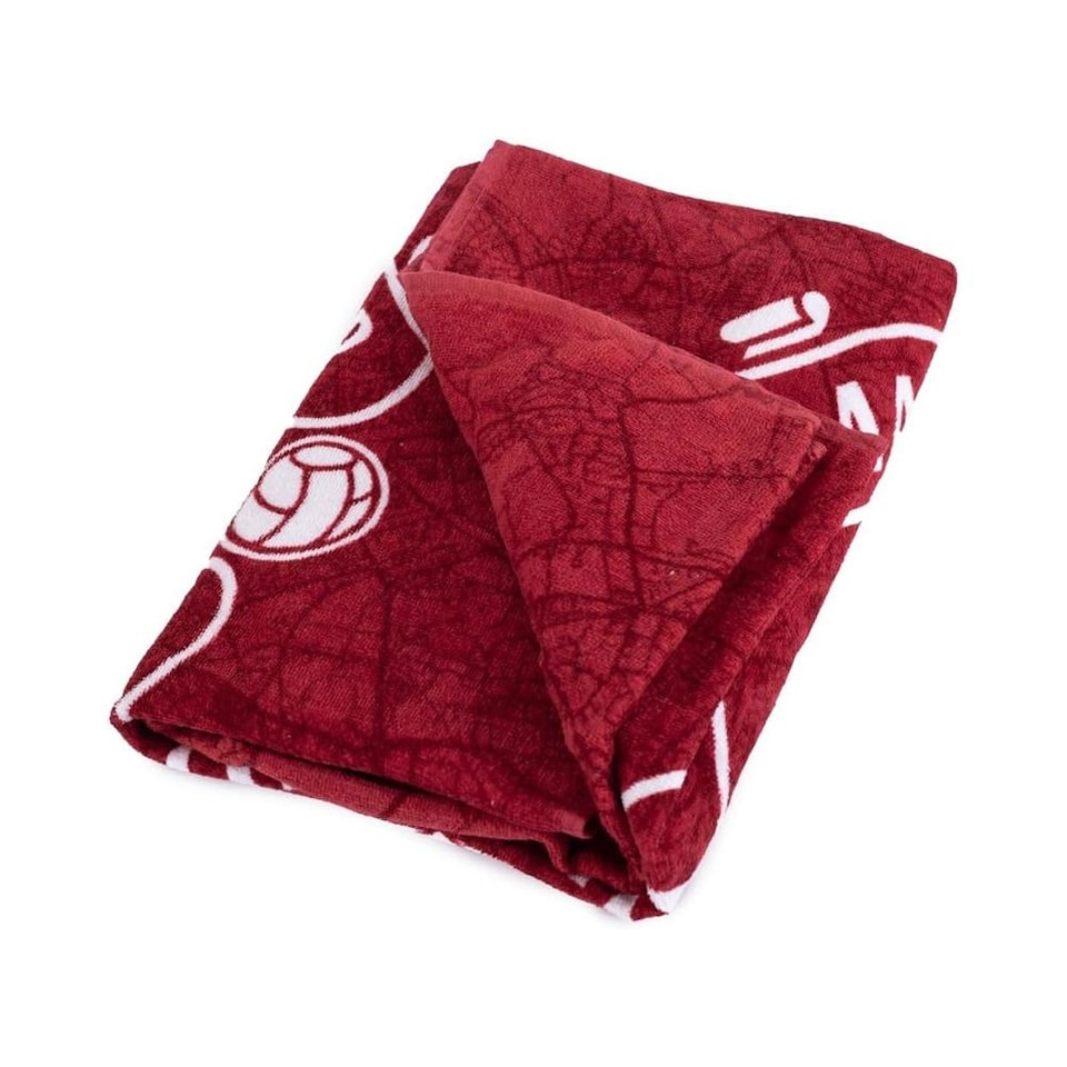 image 1 of Manchester United FC Ideny Beach Towel | Red | Red/White/Black | One size | 1