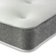 image 2 of Cooltouch Core Tufted Mattress - 9 Inch Deep, Memory Fibre and Spring Support | Grey | European Small Single