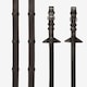 image 6 of LeMieux Soft Rubber Reins with Stoppers Silver | Cob
