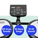 image 3 of Axus AXK4 Electronic Drum Kit with Stool, Headphones and Sticks
