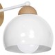 image 4 of Milagro Wall Lamp Dama White 1XE27
