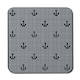 image 1 of Anchors on Rope Pattern (Coaster)