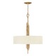 image 1 of Spyre 6 Light Round Ceiling Pendant Gold, E14