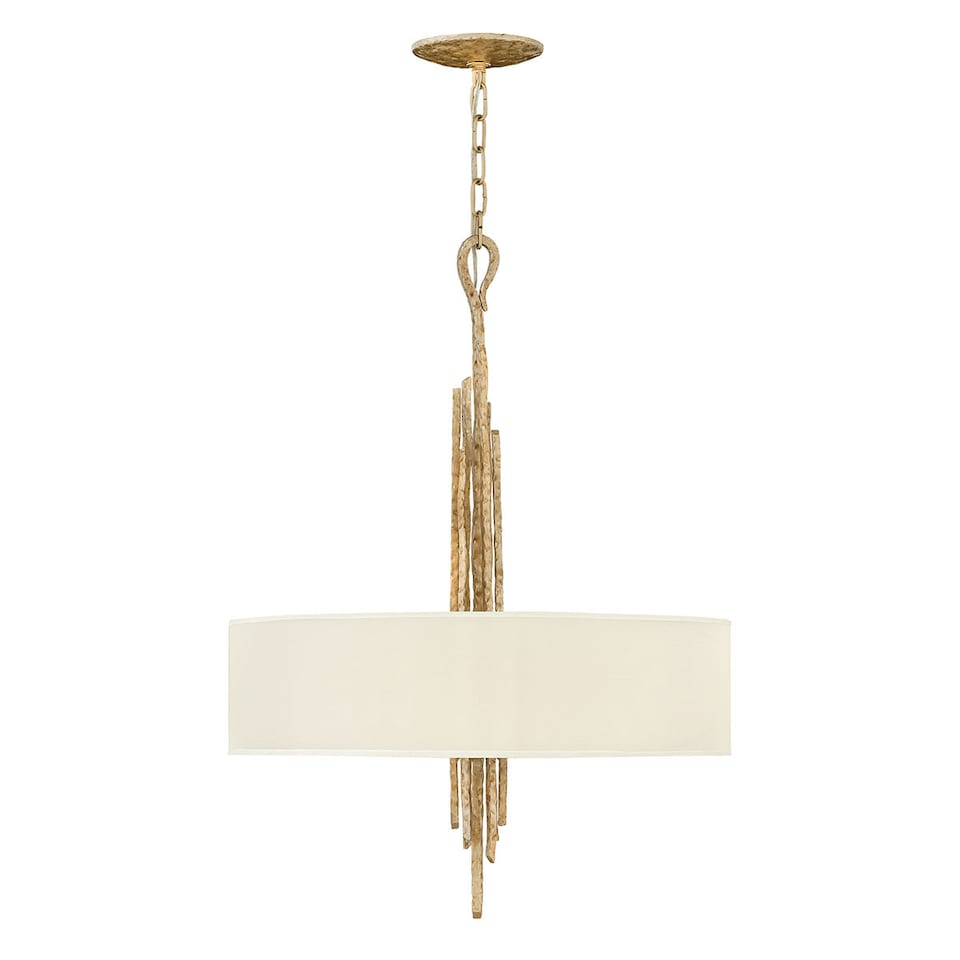 image 1 of Spyre 6 Light Round Ceiling Pendant Gold, E14
