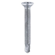 Timco - Window Fabrication Screws - Countersunk - PH - Metric Thread - Self-Drilling Point - Zinc (Size M4 x 19 - 1000 Pieces)