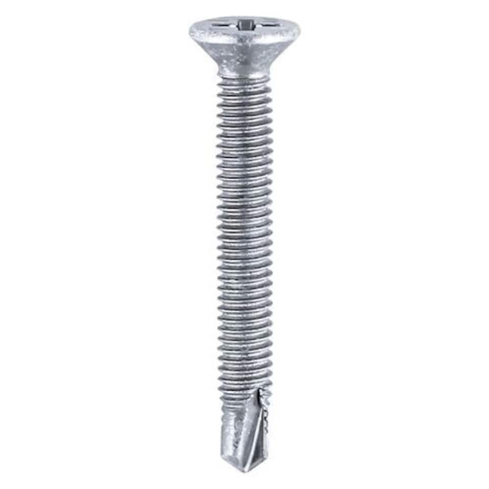 image 1 of Timco - Window Fabrication Screws - Countersunk - PH - Metric Thread - Self-Drilling Point - Zinc (Size M4 x 19 - 1000 Pieces)