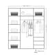 image 3 of Full Mirror Sliding Door Wardrobe in White, Black & Grey Colors - 200cm Black | Black 200cm
