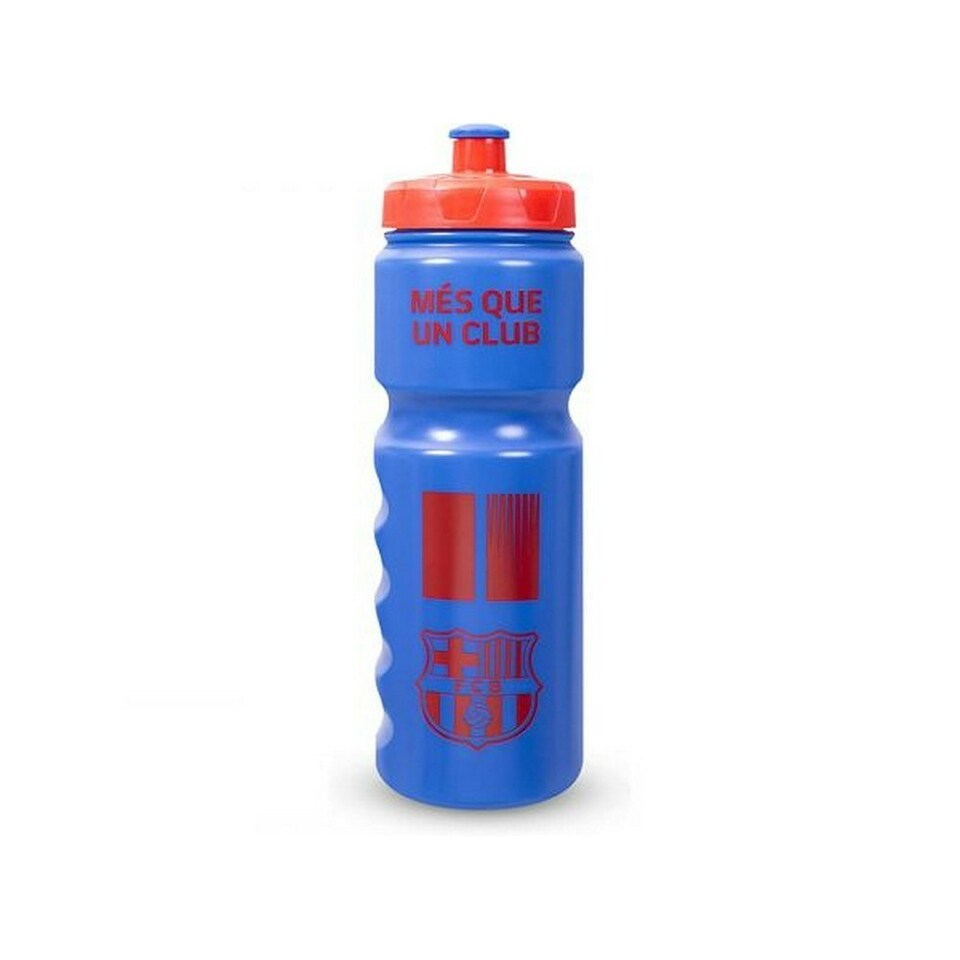image 1 of Barcelona FC Plastic Water Bottle - Blue/Red - One Size