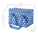 image 3 of Nicholas Winter Insulated Lunch Bag - Blue Polka