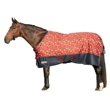 Thelwell StormX Original 100 Balancing Act Standard-Neck 100g Horse Turnout Rug - Red/Navy - 6´ 3"