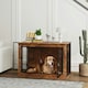 image 2 of PawHut Dog Crate Furniture with Openable Top, Two Doors, for Large Dogs