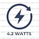 image 5 of UniBulb LED Golf Ball E14 Small Edison Screw (SES) 470lm 4.2W (Replaces 40W) 6500K (Daylight) Light Bulb - Pack of 3