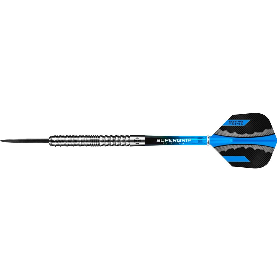 Harrows Razr Tungsten Darts - 28gm - Silver/Black/Blue - Nodor - DATRA28