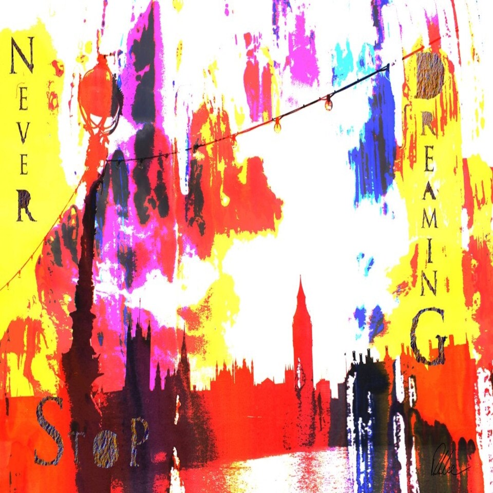 image 1 of Never Stop Dreaming (Canvas Print) 12" x 18"