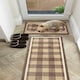 image 2 of Howler & Scratch Mat Plaid Home Runner 50x150 Door Mat