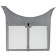 image 4 of SPARES2GO Hinged Lint Screen/Fluff Filter for Hotpoint TDL14P TDL15P TDL30N TDL30P TDL30S TDL52N TDL52P TDL52S TDL54N TDL54P  Tumble Dryers (Grey)