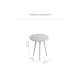 image 7 of Judy Round Solid Mango Wood Side Table with Tripod Legs for Bedroom