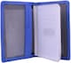 image 1 of London Leathergoods Womens Soft Leather Travel / Holiday Credit Card / ID Holder RFID Protected | Blue | Periwinkle
