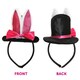 image 5 of Mini Rabbit Costume Set - Hat & Clock Black | One Size