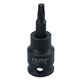 image 1 of T25 Male Torx Star Impact Impacted Shallow Short Bit Socket 3/8in drive