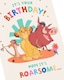 image 3 of Disney The Lion King Simba & Friends Design Birthday Card